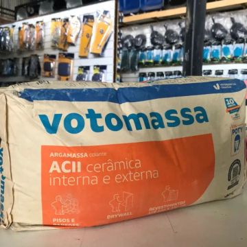 ARGAMASSA COLANTE AC II CERÂMICA INTERNA E EXTERNA - POTY