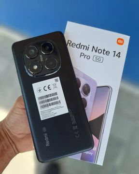 REDMI NOTE 14 PRO 5G NFC 12/512 GB PRETO GLOBAL LACRADO <br>