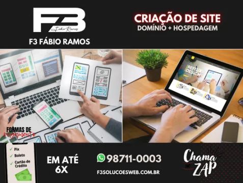 Criação de site pra diversos seguimentos