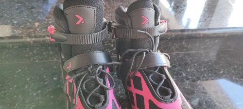 Patins Oxer First Weels, ajustável do 37 ao 40