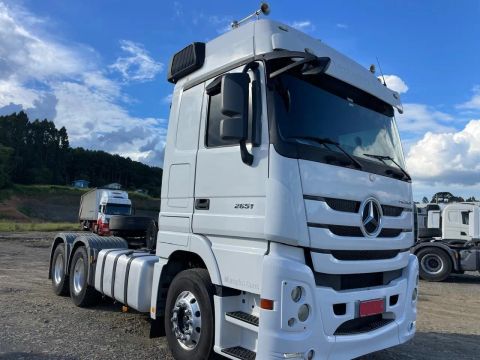 Mercedes-Benz Actros  2651 S 6x4 ano 2018   mola e retarder