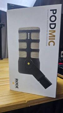 Microfone RØDE PodMic - Novo