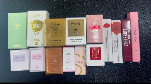Miniaturas dos perfumes importados Coleção