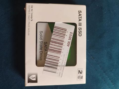 SSD 2TB Sata 3 Novo na Caixa