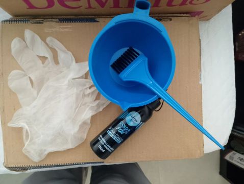 Kit para Tonalizar os Cabelos - Azul