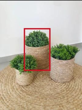 cachepo artesanal para vaso de plantas