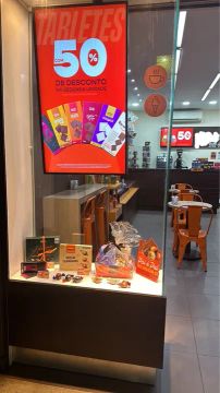 Franquia de Chocolates - Cafeteria