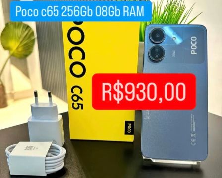 ***Poco C65 256Gb 8Gb Ram Novo Entrega Grátis ***