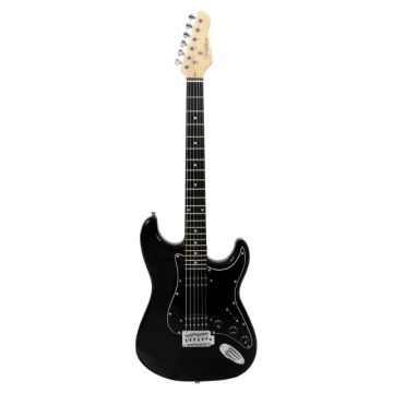 Guitarra Giannini Strato G-102 Black Brilhante Escudo Black