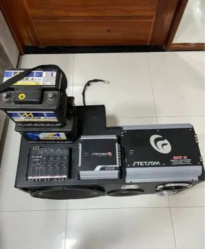 Caixa de Som Automotivo Volcano 3.8