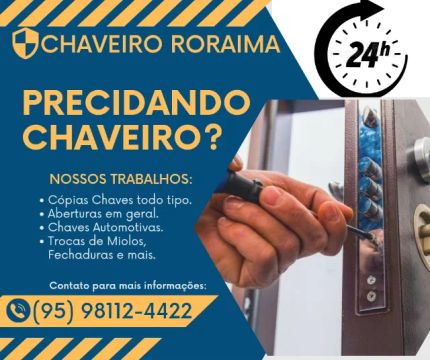 Chaveiro e Carimbos 24 horas Roraima