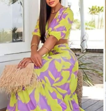 Vestido Floral- Tamanho M
