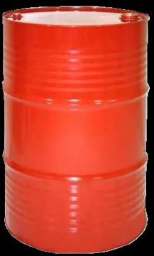 Tambor 200 litros vermelho tampa fixa 