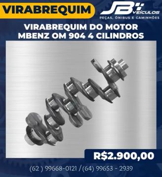 Virabrequim do Motor Mbenz OM 904 4 Cilindros