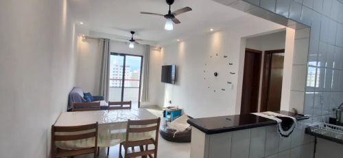 Imóvel para aluguel com 60 metros quadrados com 1 quarto em Guilhermina - Praia Grande - S