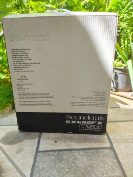 Mesa de Som Soundcraft 5X602FX USB - Nova