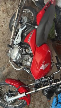 Honda CG 150 completa sem detalhe tudo original - Vermelha - Ótimo estado
