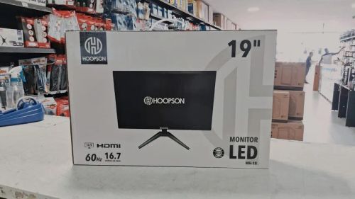 Monitor Hoopson Hdmi Vga 60hz 5ms Preto Led 19''