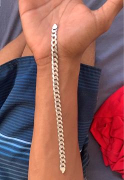 Pulseira de Prata 925 8mm