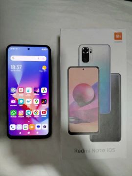 Xiaomi Redmi Note 10S 128 GB - 5 GB memória - Acompanha Carregador e Caixa