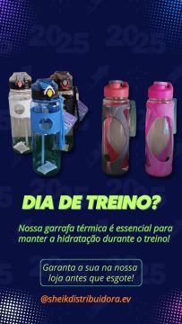 Garrafa Térmica para Treino - Essencial para se Hidratar!