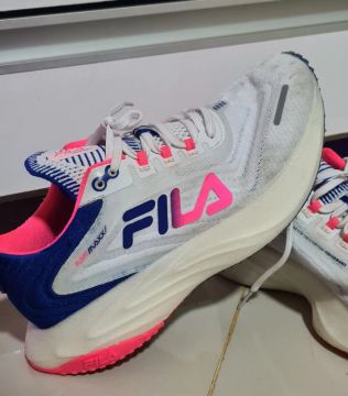 Tênis Fila Float Maxx - Branco/Azul/Rosa