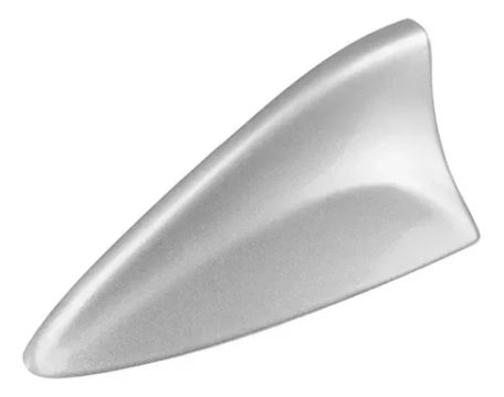 Antena Shark Tubarão Universal Permak-prata 