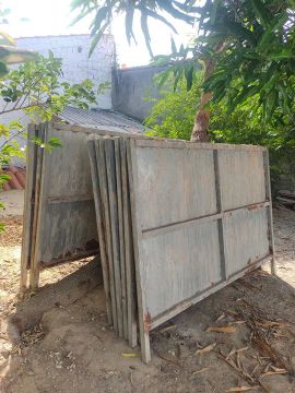 Painéis de alvenaria - Usados, usado para fazer muro de concreto 