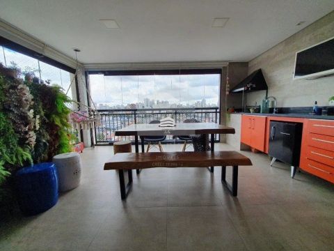 Apartamento de 94m para venda em Condomínio Club e varanda gourmet, Ipiranga.
