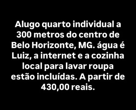 quarto individual para rapaz solteiro alugar