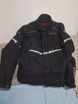 Jaqueta Alpinestars e  bem luvas couro 