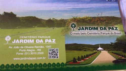 Venda de Jazigo/Túmulo em Local Nobre - Cemitério Parque Jardim da Paz, Porto Alegre