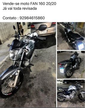 Moto FAN 160 20/20 - Revisada