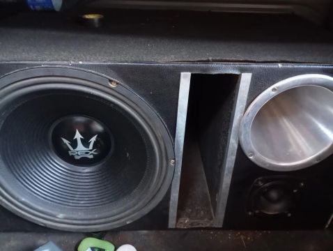 Caixa de Som Automotiva REX 15 Polegadas