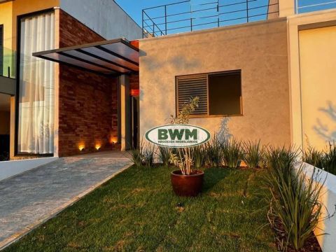 Casa com 3 dormitórios à venda, 104 m² por R$ 590.000,00 - Jardim Residencial Villaggio Ip