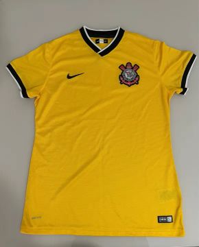 camiseta corinthians amarela