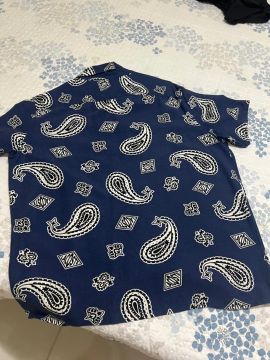 Camisa Social Masculina Azul Lacoste live