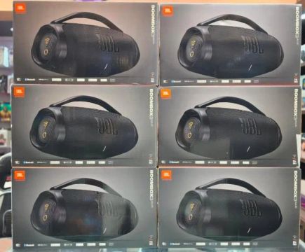 Caixa de Som Portátil JBL Boombox 3 À prova D`Água - Wi-Fi e Bluetooth - 80W