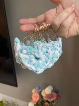 Kit chaveiro de coração 10uni