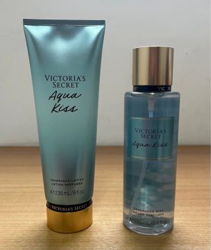 Kit Victoria's Secret Aqua Kiss - Loção e Perfume