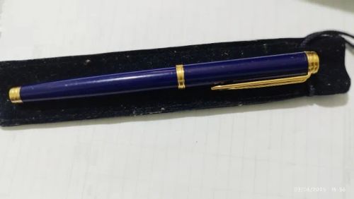 Caneta Waterman tinteiro