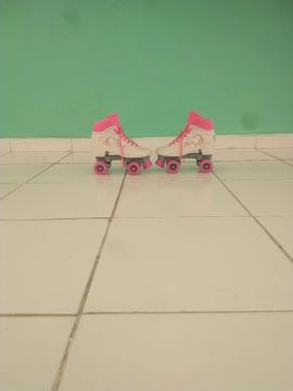 Patins Infantil Rosa
