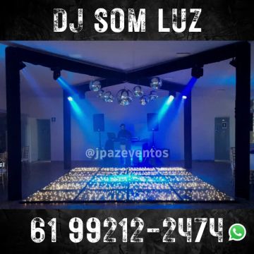 Dj Locação de Karaoke Som Videoke Iluminação Projetor Estrutura Box truss Palco Grid