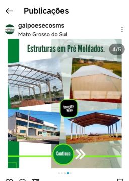 VENDO PRÉ-MOLDADO SOB MEDIDA ( Galpão )