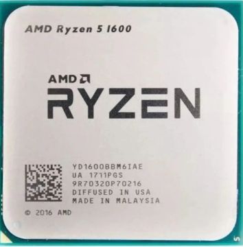 Processador AMD Ryzen 5 1600 AF 