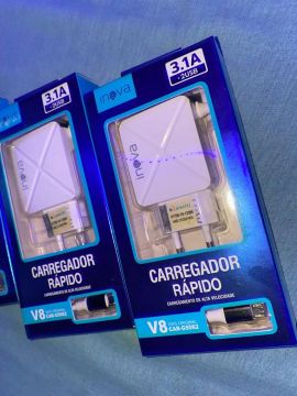 Carregador Rápido 3.1A Inova para Celular