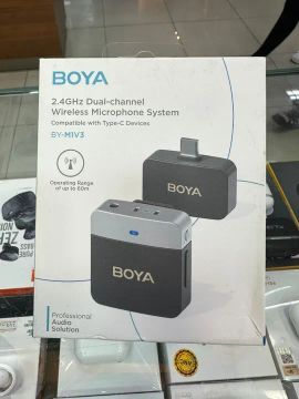 Microfone de lapela Boya