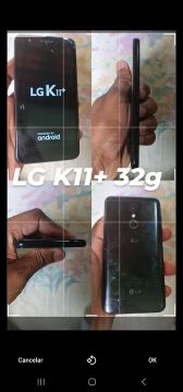 LG K11+ 32gb(fio de cabelo)