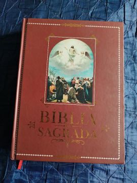 Bíblia Sagrada Edição Luxo - Capa Dura Ilustrada | Raridade da Editora Escala