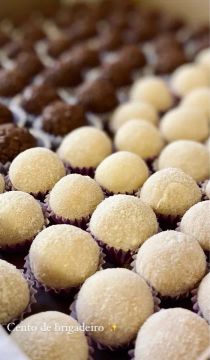 Brigadeiros Tradicionais e Gourmet